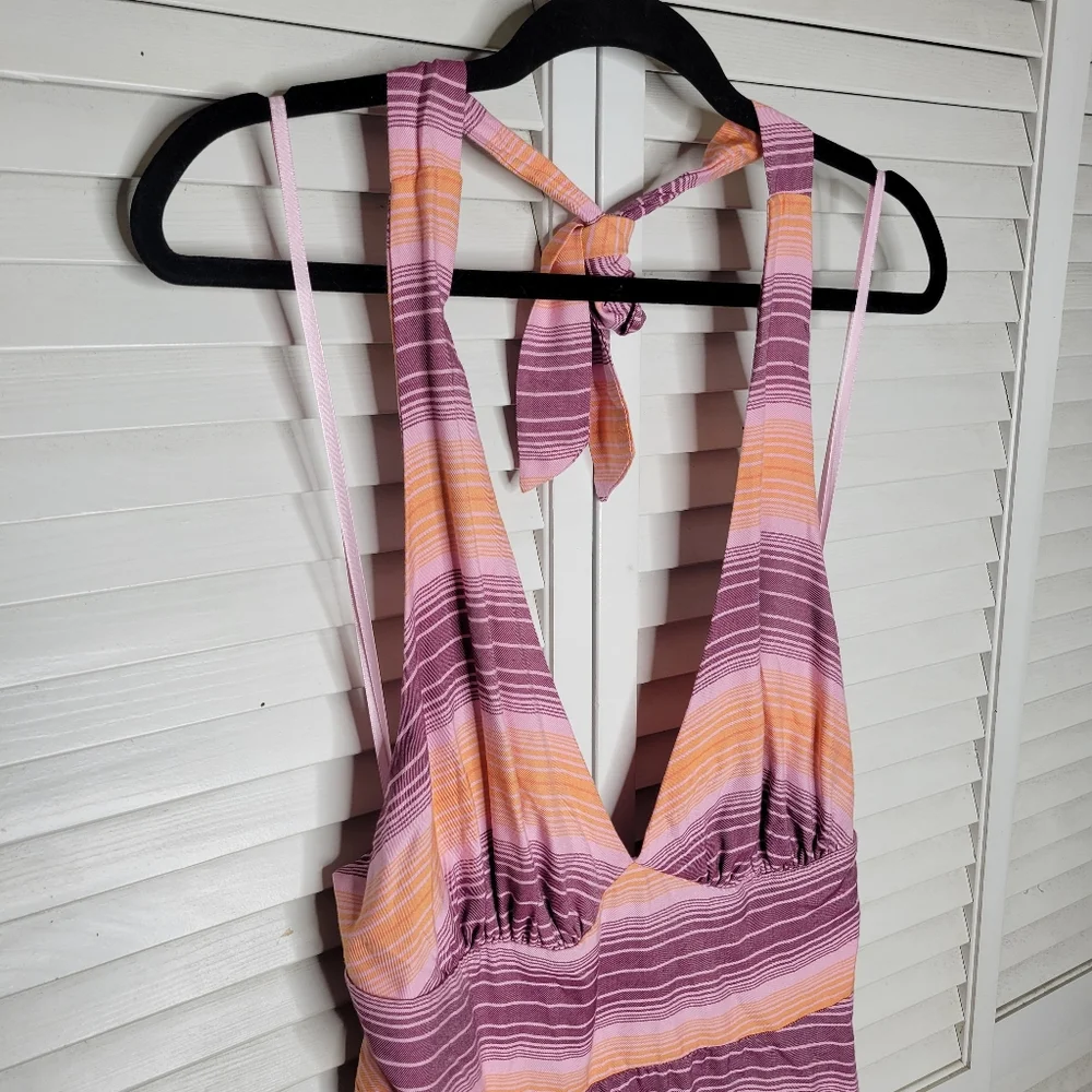 Wild Fable Halter Neck Sleeveless Fit & Flare Mini Dress PLUS XXL NWT 331087441 - Picture 3 of 12